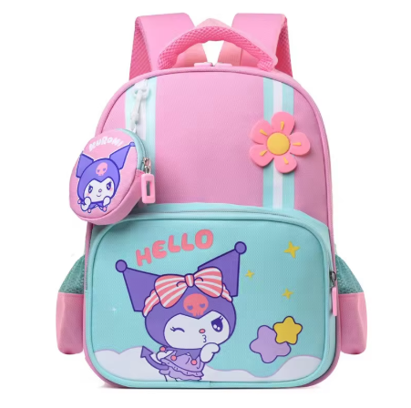 Mochila para niños Kuromi dibujos animados