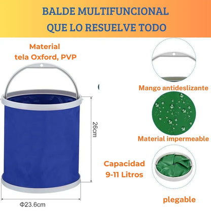 Balde Multifuncional Plegable