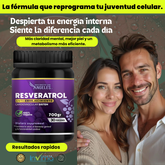 RESVERATROL NAD+ COLAGENO MARINO