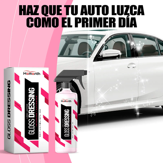 GLOSS DRESING - RESTAURA TU AUTO