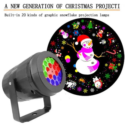 PROYECTOR NAVIDEÑO PAPA NOEL